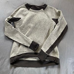 Lululemon two tone gray sweat shirt - size 8